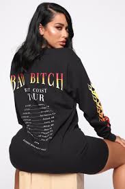 Bad Bitch Tour T Shirt Dress Black Dresses Fashion Nova Fashion nova mask shirt fashion nova mask shirt. fashion nova
