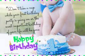 Dear son, wen u feel that life is giving you such a hard time, just come to me and i will give you a hug. 106 Wonderful 1st Birthday Wishes And Messages For Babies