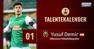 Yusuf demir date of birth: Yusuf Demir Von Rapid Wien Im Interview Will Fur Europaisches Top Team Spielen Transfermarkt