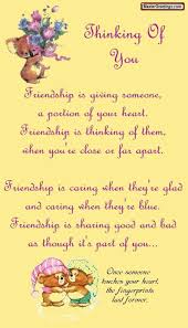 Your Friendship Is So Special To Me Thinking Of You Quotes Special Friend Quotes Friends Quotes