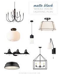 How To Choose Coordinating Light Fixtures For Your Home Coordinating Light Fixtures Light Fixtures Black Light Fixture