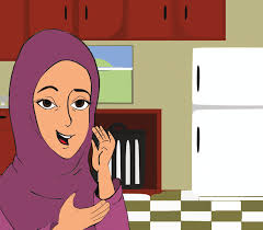 نورة وحلوى العيد!!