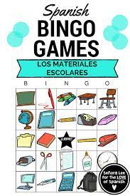 (middle school) three online games to learn and practice the spanish numbers. Spanish Classroom Objects Vocabulary Bingo Game Spanish Classroom Objects School Supplies For Teachers Spanish Classroom