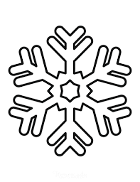 Simple snowflake coloring pages printable. 101 Best Snowflake Coloring Pages Free Printable Pdf Templates