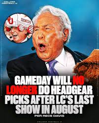 A tip of the headgear 🤝 FOX's Big Noon Kickoff made a tribute to Lee Corso  with each of their analysts repping their own school's headgear ❤️