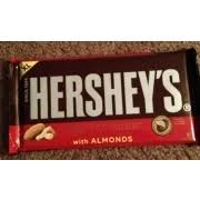 special dark chocolate with almonds bar