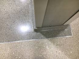 Cape Fear Veterans Hospital New Terrazzo Flooring Details On Base Www Doyledickersonterrazzo Com Terrazzo Healthcaredesign Patio Flooring Flooring Terrazzo
