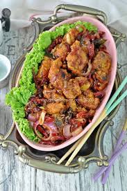 Isi ayam 1 genggam cili kering daun kari 2 biji cili padi merah 1 biji bawang. Resepi Ayam Cili Kering Ala Cina Pawtaste Com