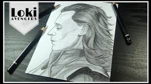 A3 (42 x 29,7 cm) loki belongs to marvel studios / paramount pictures. How To Draw Loki Step By Step Black Sketch Gallery Youtube