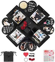 Check spelling or type a new query. Amazon De Yithinc Uberraschungsbox Kreative Explosion Box Diy Geschenk Scrapbook Und Foto Album Geschenkbox Als Geburtstagsgeschenk Uber Die Liebe Uberraschung Zum Offnen