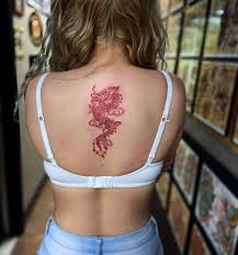 Dragon is a fantasy icon and have been found in so many civilization. Red Dragon Made By Artist Square Rose Tattoo Piercing Facebook