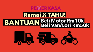 Kerana kini terdapat begitu banyak syarikat kewangan yang menawarkan banyak kemudahan bagi kita semua, seperti kredit motor dan sebagainya. Bantuan Beli Motor Van Lori Sehingga Rm50k Jgn Lepaskan Peluang Youtube