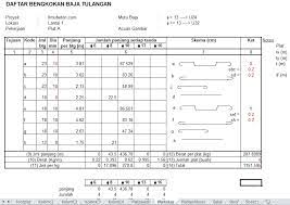 Perhitungan struktur balok beton lengkap excel.xlsx. Download Kumpulan File Perhitungan Beton Excel Teknik Sipil Ilmu Beton