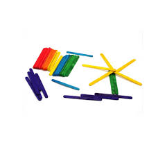Voir plus d'idées sur le thème bâtons de crème glacée, bricolages avec des bâtonnets de glace, batonnet de glace. 50 Batons De Glace Colores Batonnets Pour Jeux Et Bricolage Achat En Ligne