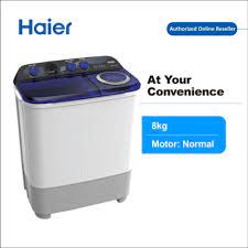 Mari dapatkan sekarang pada harga. Haier Mesin Basuh Semi Auto 8kg Hwm80 Sx3 Warranty 2 5 Tahun Shopee Malaysia