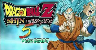 Dragon Ball Z Shin Budokai 5 V6 Mod Espanol Ppsspp Iso Free Download Dragon Ball Z Dragon Ball Goku Super Saiyan Blue