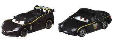 Hamilton chose the car's final black and yellow paint scheme for the car in the movie. Disney Pixar Cars Lewis Hamilton And Bruce Boxmann 2 Pack Toy Racers Walmart Com Disney Pixar Cars Pixar Cars Disney Pixar