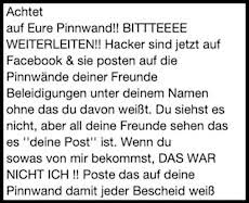 Seit 2013 taucht die nachricht immer wieder auf, immer mit einem anderen namen und abgewandeltem text. Tu Berlin Hoax Info Extra Blatt Hoaxes Per Instant Messenger Und In Sozialen Netzwerken