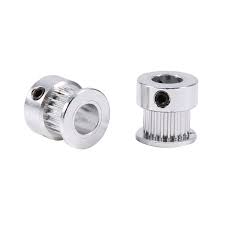 Greensen 2pcs Aluminum Alloy Timing Pulleys Wheel 8mm Inner Diameter 20 Teeth For 3d Printer Timing Pulley Wheel Aluminum Pulley