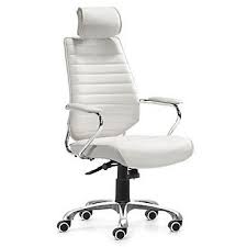 Enterprise Executive Chair With Headrest Modern Office Chair Adjustable Office Chair White Office Chair