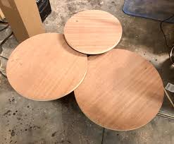 Length from medium table to small table 36.6 this coffee table will hold up to. Made A Mid Century 3 Tiered Coffee Table Album On Imgur