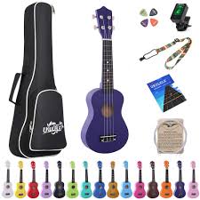 Family owned since 1972, elderly instruments is a music store specializing in new, used & vintage guitars, banjos, mandolins, ukuleles and more. Esound 21 Inch Soprano Ukulele Basswood Acoustic Mini Guitar For Beginner Kid Starter With Case Strap Tuner Picks Strings Primary Tutorial String Instruments Musical Instruments Stage Studio Urbytus Com