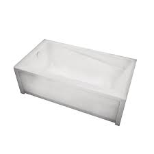Maybe you would like to learn more about one of these? Maax 30 In X 60 In White Acrylic Rectangular Skirted Bathtub With Left Hand Drain Lowe S Canada