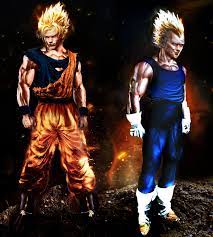 These improvements are thrilling to watch, and they usually culminate in the characters engaging in hyperbolic battles. Goku And Vegeta Real Life By Shibuz4 On Deviantart Goku And Vegeta Goku Character