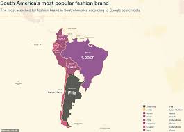 Ralph lauren is hit or miss on most stuff varies by item and category, armani is generally garbage but is it really a designer brand like gucci? World Map Reveals The World S Favourite Fashion Brands And Louis Vuitton Is Top Daily Mail Online