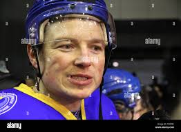 Ice hockey player face hi-res stock photography and images