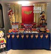 Wonder Woman Birthday Party Ideas Photo 1 Of 23 Woman Birthday Party Wonder Woman Birthday Party Wonder Woman Party