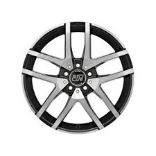 Die autec gmbh & co. Msw 28 Alufelge 7x17 Et35 Schwarz Matt Poliert Italo Welt