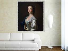 Museum Art Reproductions Margaret Inglis (1720–1747), Wife of John Erskine,  Daughter of Sir John Inglis of Cramond, 1747 by Allan Ramsay