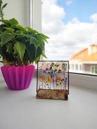 If you have some free time, buy this kit to have some fun. Framed Pressed Flowers Pressed Flower In Glass Frame Stained Etsy Pressed Flowers Pressed Flower Crafts Dried And Pressed Flowers