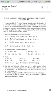 Algebra 8 Sinf For Android Apk Download