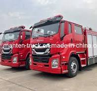 Isuzu Vc61 6X4 12000L Fire Truck Fire Engine Truck Water Tank Fire Engine  Truck