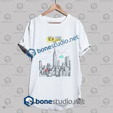 New York City Hand Painted T Shirt Adult Unisex Size S 3xl