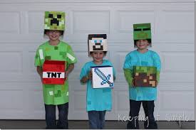 Diy Minecraft Costumes Creeper Steve And Zombie Costume Keeping It Simple Minecraft Costumes Kids Costumes Boys Boys Book Character Costumes
