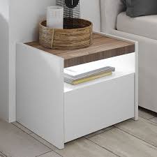 Recherchez parmi les assises, les tables, les meubles de rangement et plus encore dans nos collections vintage et contemporaines. Chevet Blanc Table Chevet Moderne Table De Nuit Bois Et Blanc