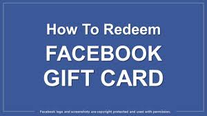 Learn more about amazon redemption: How To Redeem Facebook Gift Card Youtube
