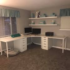 Ikea Craft Room Planner Desk Craft Desk Homeofficedesigncornerdeskideas Ikea Planner Ikea Craft Room Craft Room Desk Home Office Design