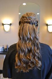 Curly Bridesmaid Hairstyle For Wedding Cool Braid Hairstyles Curly Hair Styles Braided Hairstyles