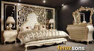 High Class Royal Bedroom Furniture By Feroz Sons Furnitures Furniture Royal Bedroom Bedroom Furnitures