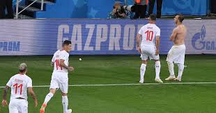 Shqipet tu shkep dajak albania vs serbia taulant xhaka albania serbia etrit berisha andi lilaj. Fifa World Cup Pro Kosovo Celebrations Of Granit Xhaka Xherdan Shaqiri To Be Probed