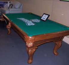 Custom 8 Olhausen Iron Pigs Table With Iron Pigs Logo Cloth Game Room Decor Home Decor