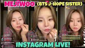 (please order if you can wait, and don't deduct our ratings because of the waiting time ) 100% official & authentic product #bts #jhope #mejiwoo . Mejiwoo Bts J Hope Sister Instagram Live Youtube
