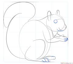 How To Draw A Squirrel Step By Step Drawing Tutorials Drawing Tutorial Step By Step Drawing Drawings