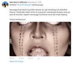 Yenni Kwok On Twitter Indonesian Netizens Are Furious After A Malaysian Muslim Preacher Calls Lathichallenge Which Is Popular On Tiktok To Be Stopped Saying The Dance Is Dangerous Worships Evil Spirits And