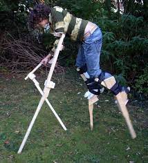 Pin By Megan Griswold On Lol Stilts Monster Costumes Stilt Costume