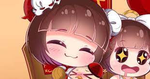 happy chinese new year gong xi fa cai chinesenewyear cny mgl mglid mobilelegendsfanart mlbb mobilelegends boneka hewan seni anime seni